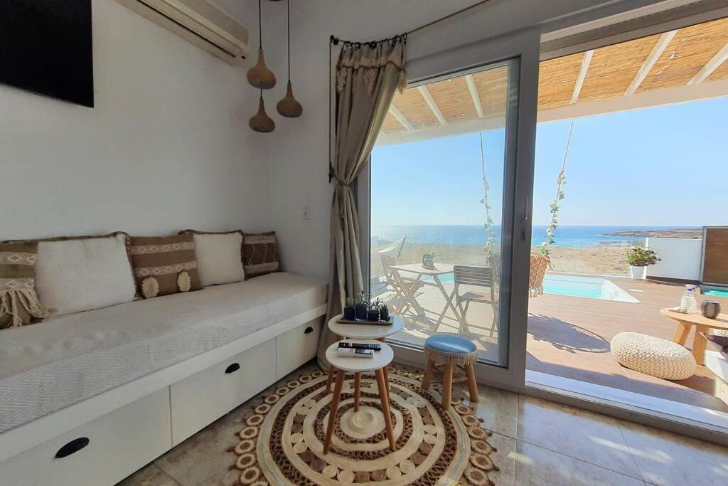 Tramonto Luxury Villa No1- Breathtaking Sunset View Foiníkion Exterior photo