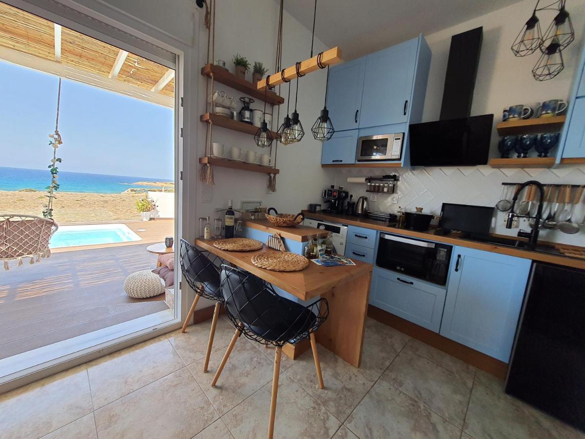 Tramonto Luxury Villa No1- Breathtaking Sunset View Foiníkion Exterior photo