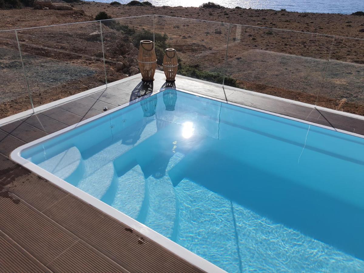 Tramonto Luxury Villa No1- Breathtaking Sunset View Foiníkion Exterior photo
