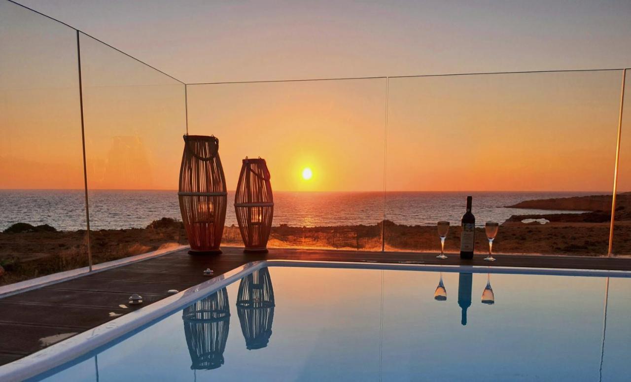 Tramonto Luxury Villa No1- Breathtaking Sunset View Foiníkion Exterior photo
