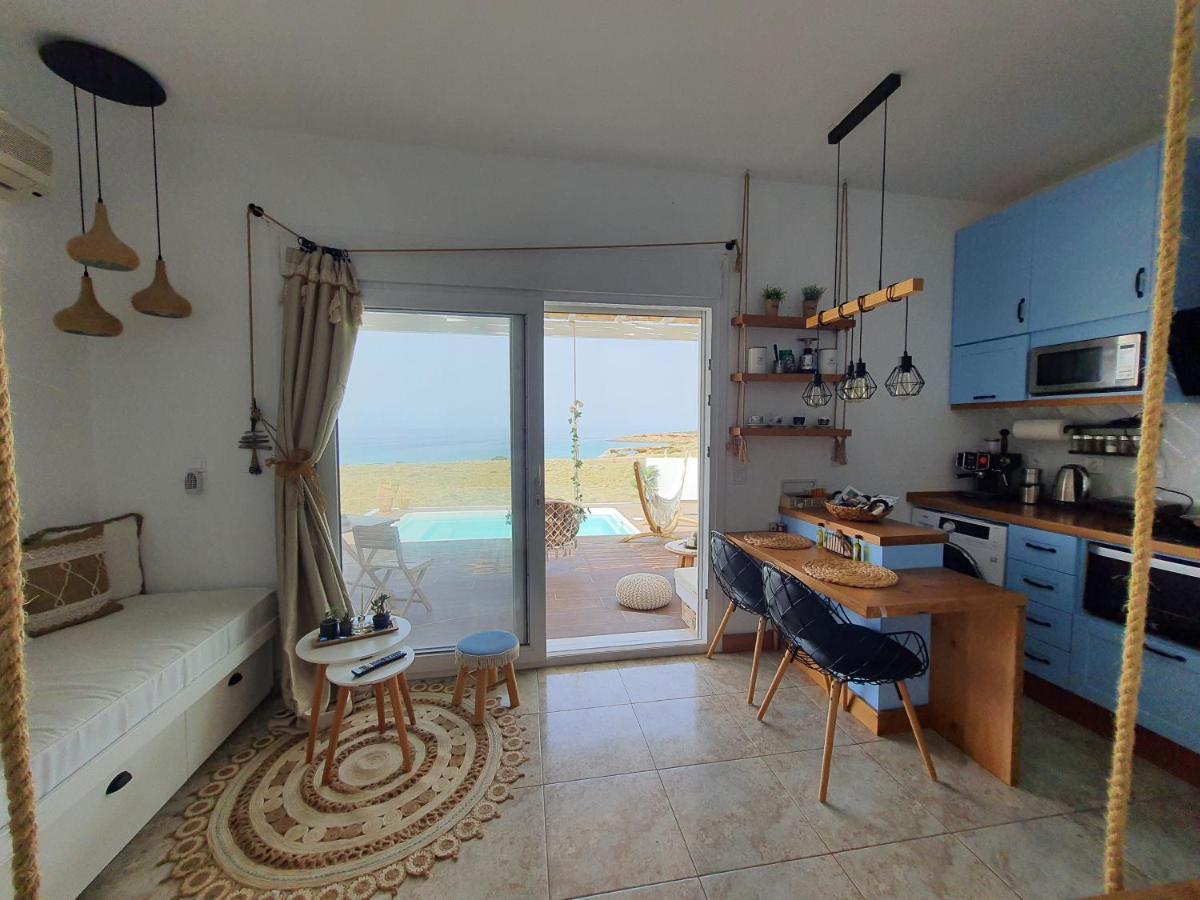 Tramonto Luxury Villa No1- Breathtaking Sunset View Foiníkion Exterior photo