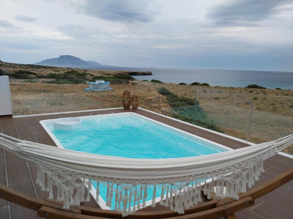 Tramonto Luxury Villa No1- Breathtaking Sunset View Foiníkion Exterior photo